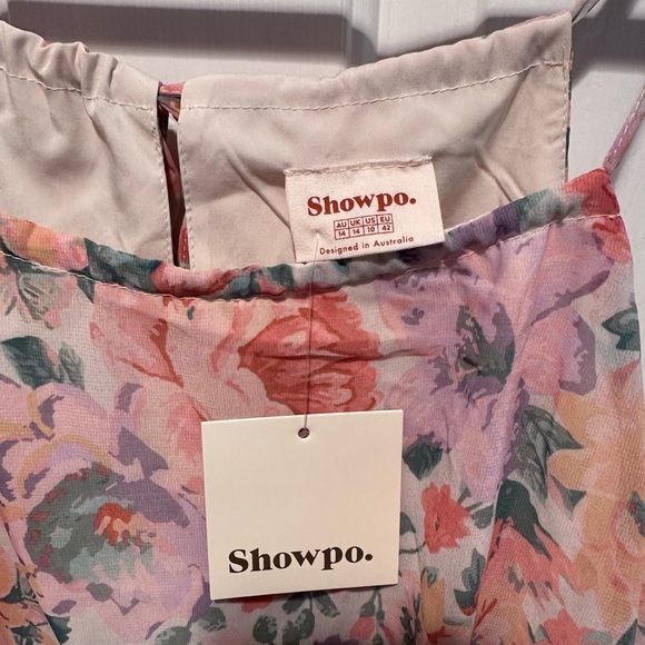 NWT Showpo Skylar Top in Flower Crown - Size 10 - Picture 5 of 6